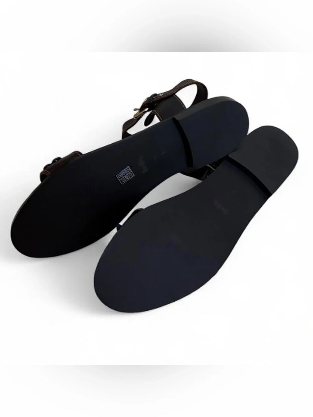 NEW Coach Abby Semi Matte Calf Sandals
